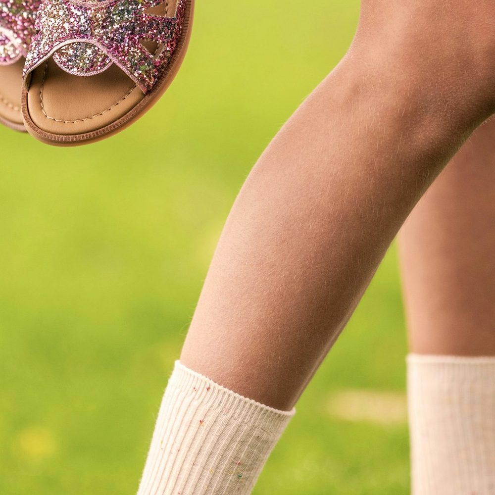 Girls Glitter Sandals, detail view 4