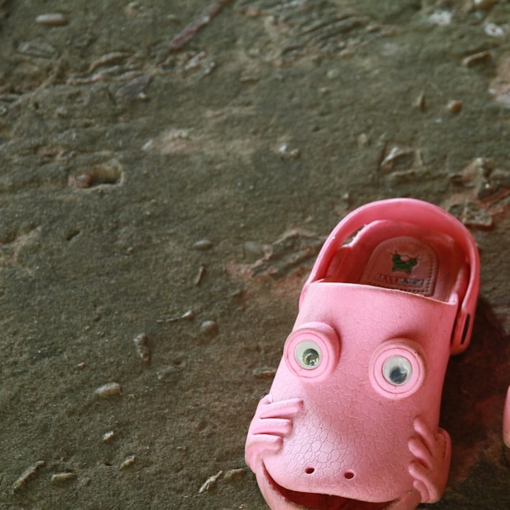 Kids Froggy Clogs, detail view 3