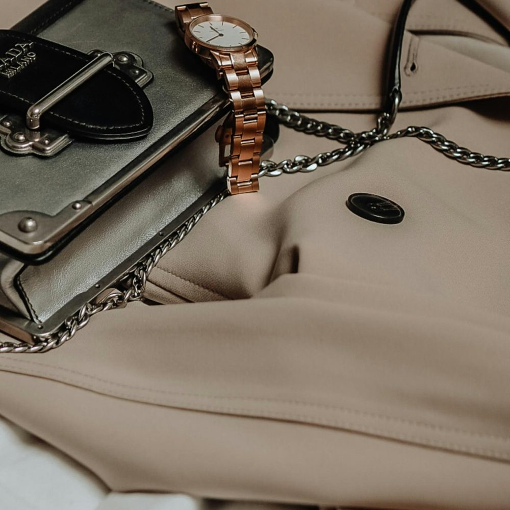 Silver Flap Crossbody Bag, detail view 4